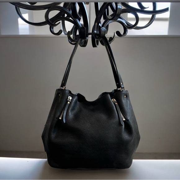 BURBERRY Maidstone Medium Leather and House Check Canvas Tote/Shoulder Bag - Picture 2 of 14